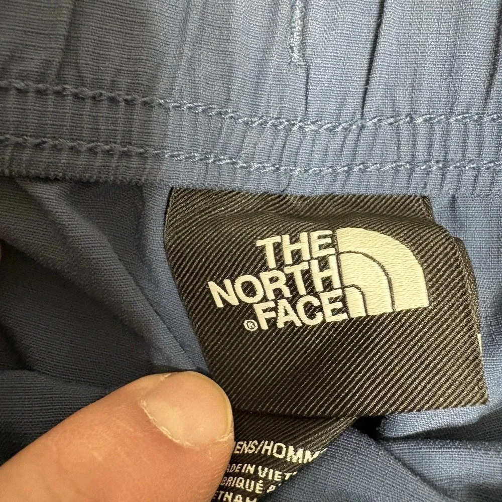 The North Face Shorts Mens Size M 32 Waist FlashDry Athletic Run Walk Navy Blue